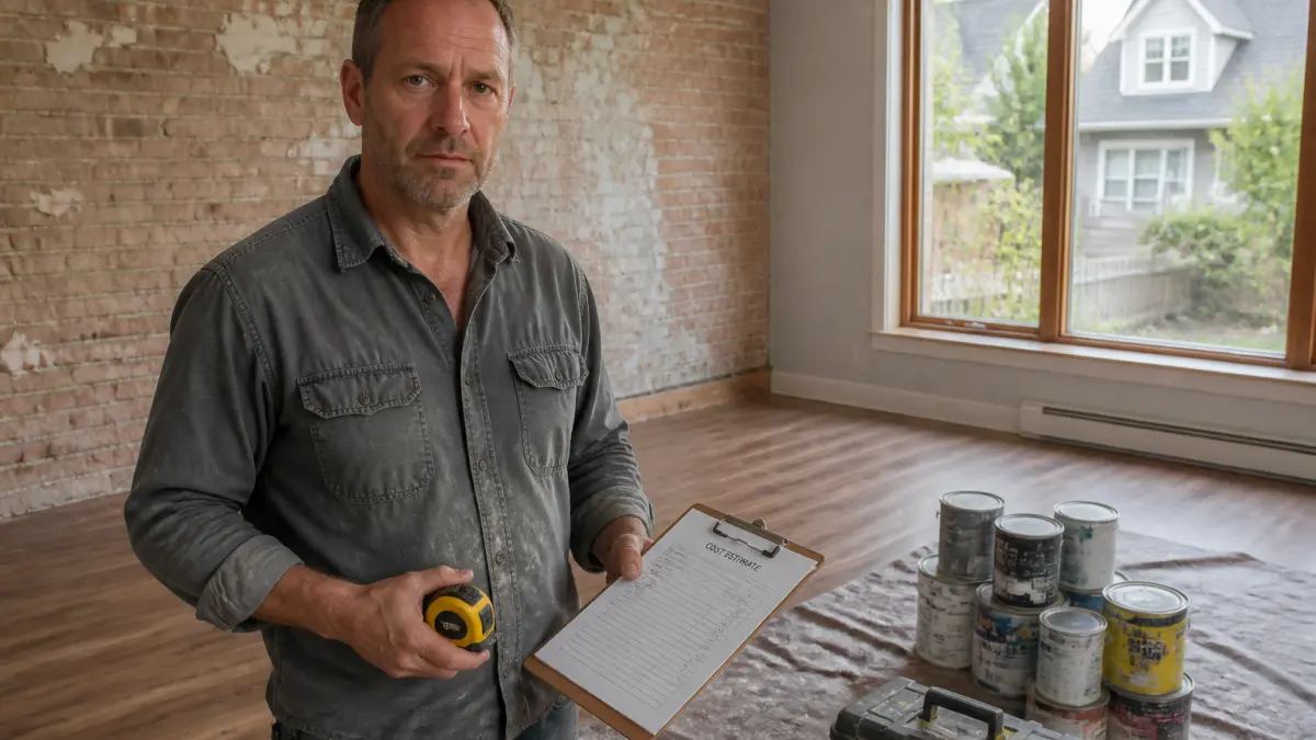 Coût des travaux de rénovation intérieure au m²